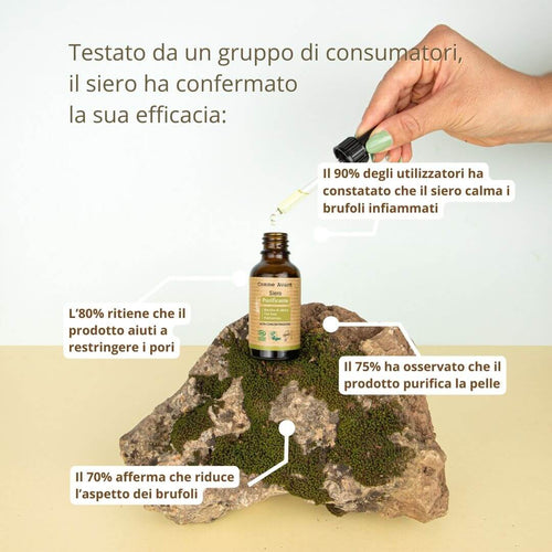 Siero purificante dermatologicamente testato