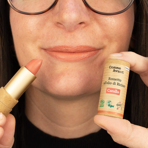 Rossetto matte con pigmenti minerali