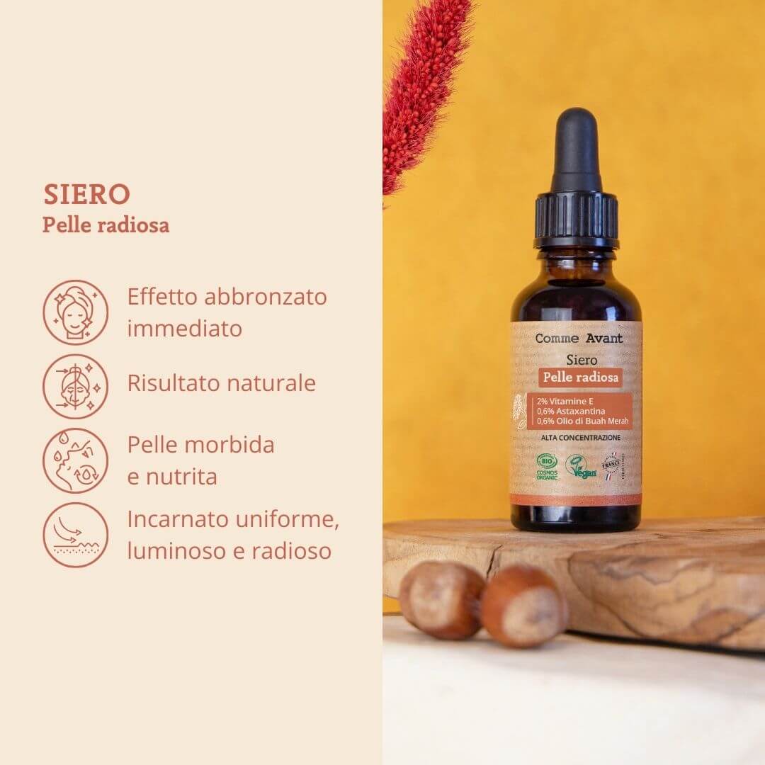 Siero effetto abbronzato immediato
