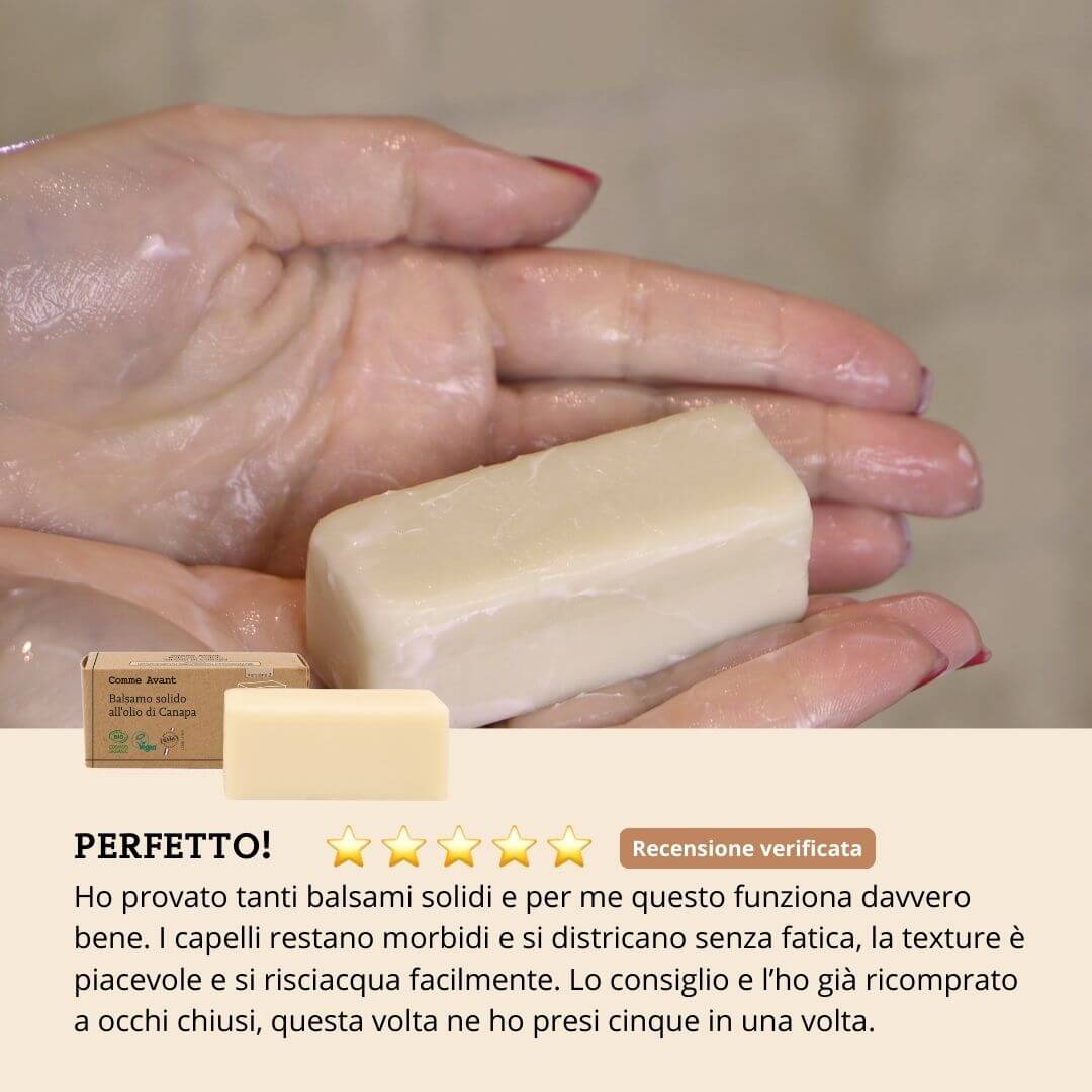Recensione balsamo solido Comme Avant