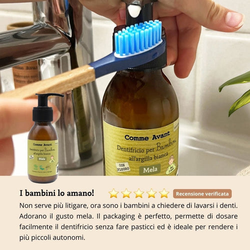 Recensione dentifricio alla mela