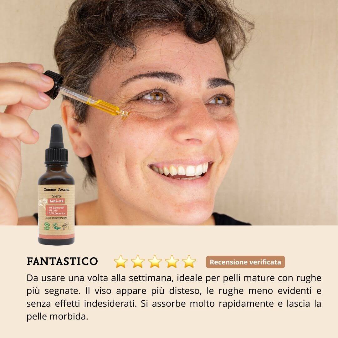 Recensione siero anti-età Comme Avant