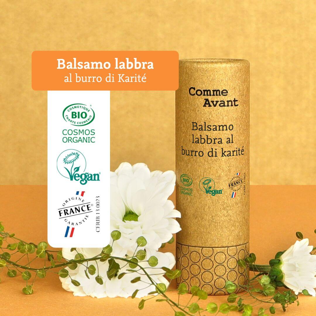 Balsamo labbra al burro di karité Comme Avant