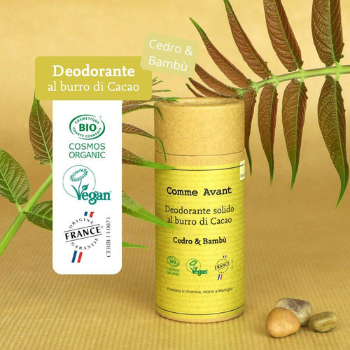 Deodorante biologico e plastic free