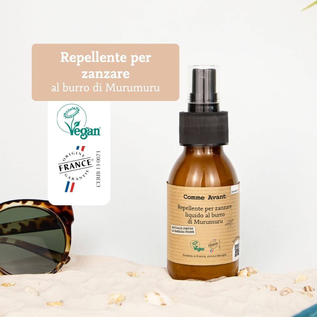 Repellente per zanzare al burro di Murumuru