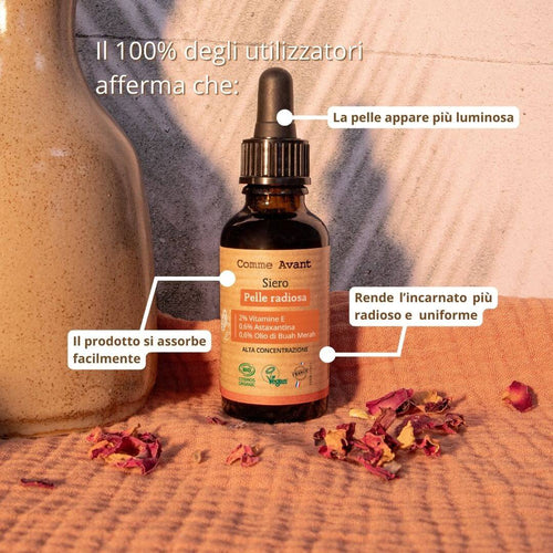 Siero pelle radiosa per un incarnato radioso e uniforme
