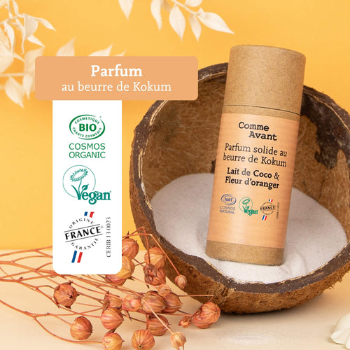 Label parfum sucre comme avant