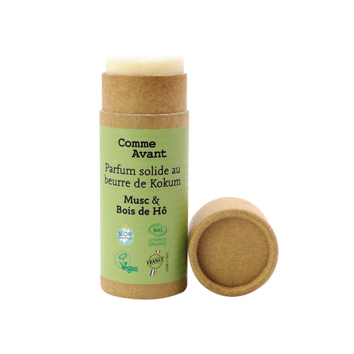 Parfum, solide musc et bois de hô comme avant