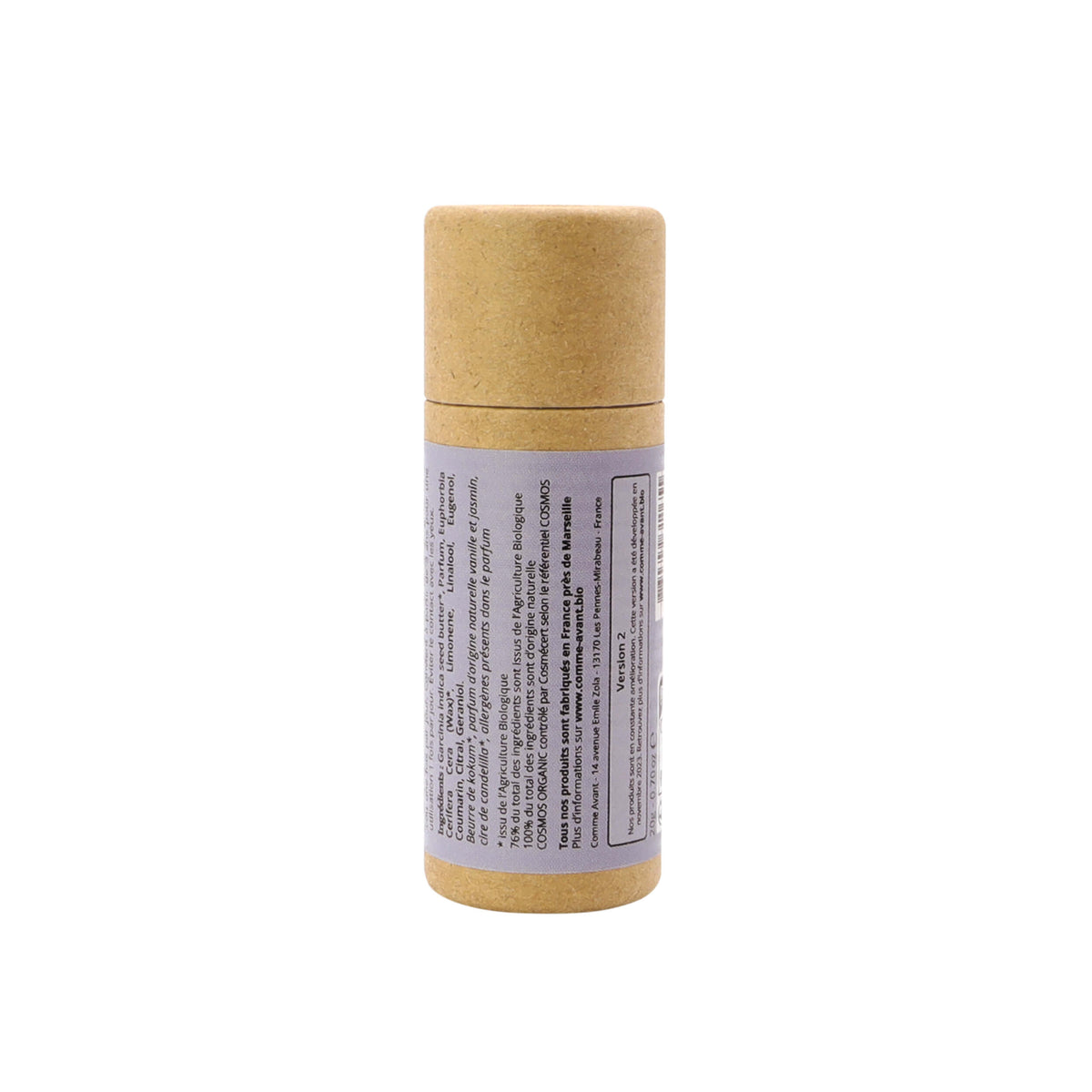 Parfum solide vétiver et encens comme avant