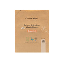 Recharge dentifrice coquelicot comme avant