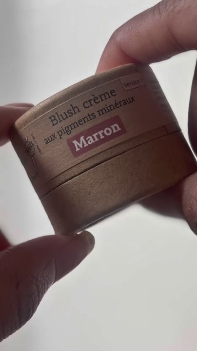 blush marron application