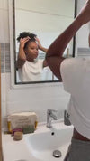 crash test ugc shampoing à l'huile de brocoli comme avant