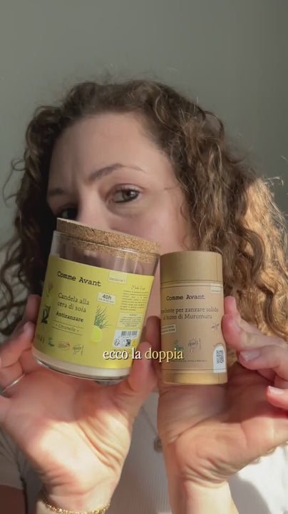 Repellente solido e candela antizanzare Comme Avant