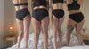 shorty menstruel comme Avant