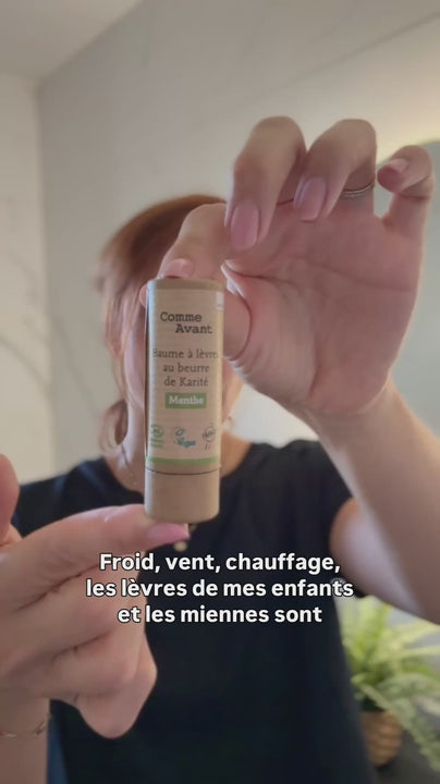 Baume à lèvres naturel pour enfant comme avant
