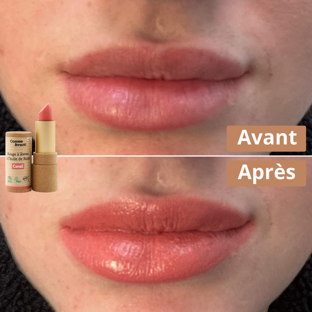 rouge a levres corail comme avant