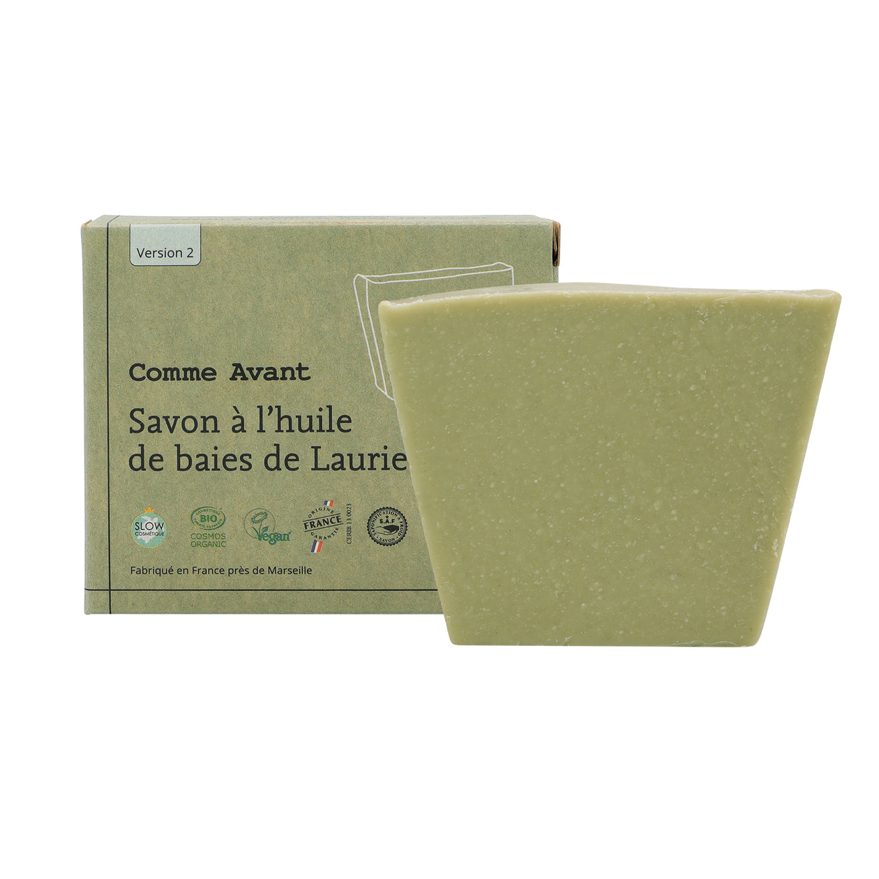 Savon laurier comme avant