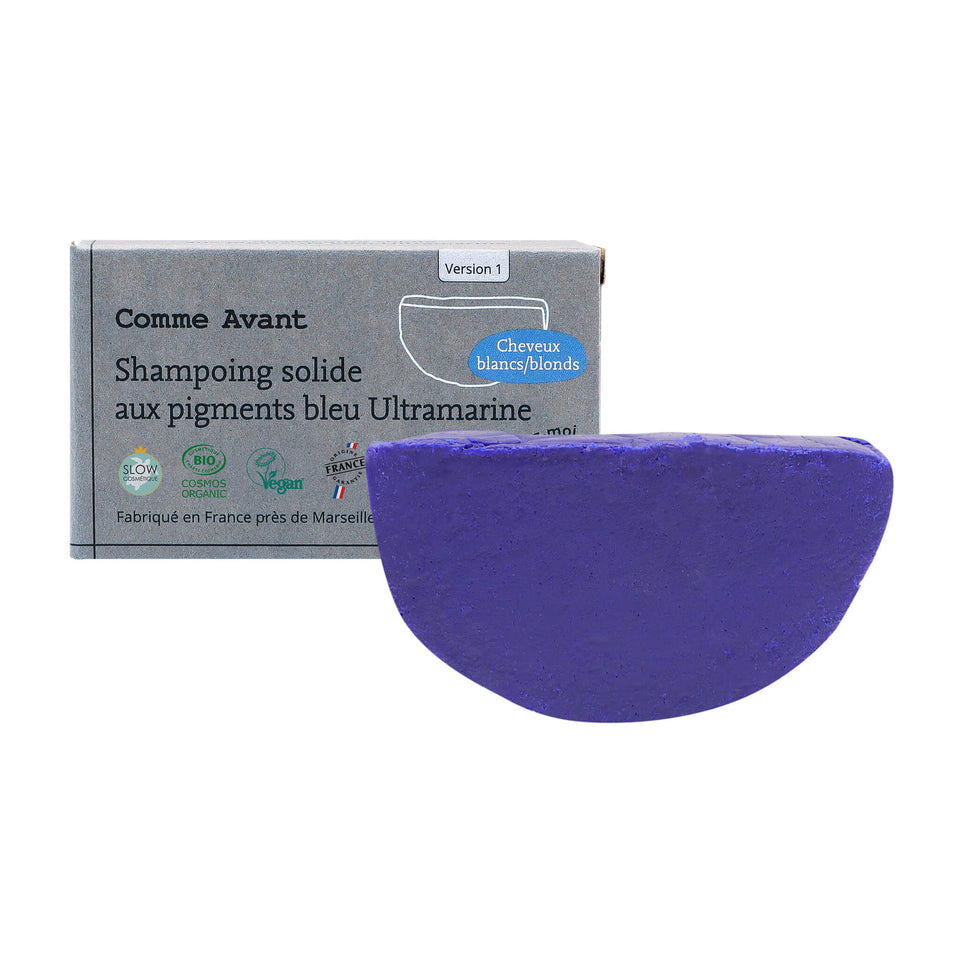Shampoing aux pigments bleu Ultramarine