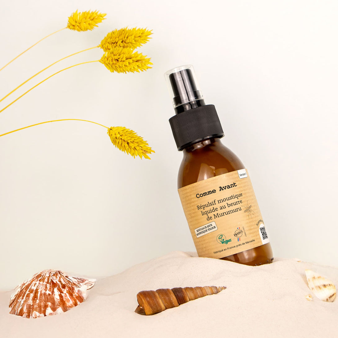 répulsif liquide au beurre de murumuru